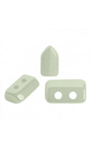 Piros par Puca® Perlen Opaque light green ceramic look 03000-14457